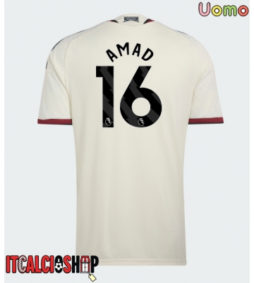 Manchester United Amad Diallo #16 Terza Maglia 2026-27 Manica Corta